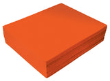 Orange EVA Foam Sheets, 30 Pack, 2mm Thick, 9 x 12 Inch, by Better Office Products, Orange Color, for Arts and Crafts, 30 Sheets