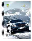 Amblitz 5 Subject Spiral Notebook - Ruled -400Pages, 70 Gsm, Size A4 Approx.