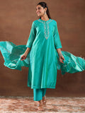 Libas Women'S Chanderi Silk Kurta Set (49459