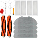 Accessories Kit for Xiaomi Mi Robot Vacuum Mop 2 Lite/Mop 2 Pro, 2 Main Brushes, 4 Filters, 4 Side Brushes, 4 Mop Cloths, 2 Clea