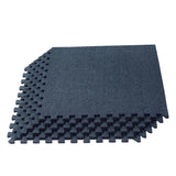 We Sell Mats 3/8 Thick Interlocking Foam Carpet Tiles Durable Carpet Squares Anti Fatigue Support for Home Office or Classroom U
