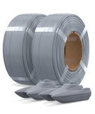 OVERTURE 2KG Bundle Refill PETG 3D Printer Filament 1.75mm, 2 Pack 1kg(2.2lbs), Refilament for Bambu Lab Reusable Spool, Accurac
