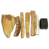 Wild Eats Dog Chews, Water Buffalo Prime Select, 7 Pack (Long Lasting Chews, Dog Bone Assortment, Grain Free, Gluten Free, 0.56