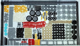855Pcs MOC Spare STEM Parts, Cars Gears Axles Wheels Connectors Building Block Accessories Pieces Sets, Chain Link Pins Connecto