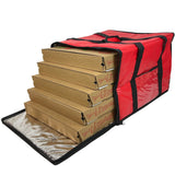 FSE Insulated Pizza Food Delivery Bag Carrier, 18 Inch x 18 Inch x 13 Inch (Zipper Closure)