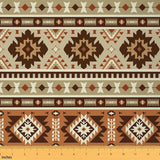 Erosebridal Bohemia Fabric by The Yard,Geometric Western Waterproof Outdoor Fabric,Boho Aztec Upholstery and Home Accents,Tribe