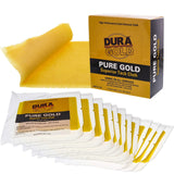 DuraGold Pure Gold Superior Tack Cloths Tack Rags (Box of 12) Woodworking and Painters Professional Grade Removes Dust,