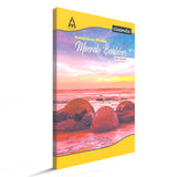 NEXUS Four Line Notebook | 24cm x 18cm Size | 120 Pages | Soft Bound Exercise Notebook |Paper | Ideal for School, College & Offi