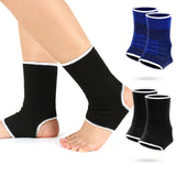 Haysandy 4 Pieces/ 2 Pair Kids Ankle Support Brace Elastic Kids Compression Socks Knitted Ankle Sleeve for Jogging Running Fitne