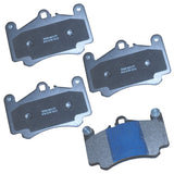Bendix Premium SBM916 Semi-Metallic Front Brake Pads for Porsche 911 2010-2006, 911 2012