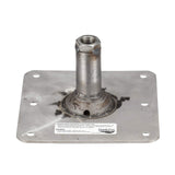 Attwood SP-67739-T LockN-Pin -Inch Pin Base - 7x7-Inch Base, Threaded, Acetal Bushing, Pre-Drilled for Mounting