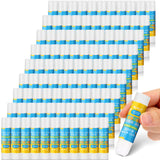 Zubebe 200 Pcs White Glue Stick Bulk Back to School Gifts First Day Sets 0.32 oz Washable Glue Stick for Crafts Home Classroom P