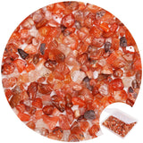 456 PCs Natural Chip Stone Beads, 5-8mm Irregular Multicolor Gemstones Loose Crystal Healing Red Agate Rocks with Hole for Jewel