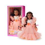 American Girl, Barbie, 18-inch Doll, Peaches n Cream Collector Doll with Brunette Hair, for Ages 8+