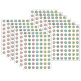 Rustic Bloom Mini Stickers, 378 Per Pack, 12 Packs