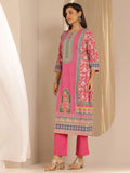 Libas Women'S Poly Crepe Printed Kurta Set (39007 Pink