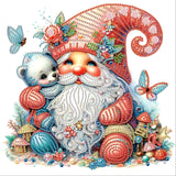 MVVMTOP Diamond Art Painting Kit, DIY Dwarf 5D Special Shape Crystal Diamond Partial Diamond Art Painting Mosaic Making Craft, S