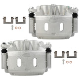 cciyu 19B3339 19B3338 Front Left & Right Disc Brake Caliper Assembly With Bracket For INFINITI For QX80 2007-2013,For Nissan For