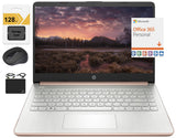 HP New 14 HD Ultra Light Thin Laptop, Quad-Core Intel Celeron Processor, 8GB RAM, 192GB (64GB eMMC+ 128GB Card), Wi-Fi, Upto 11