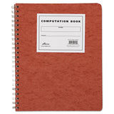 Ampad Computation Book, 4x4 Quad Ruled, 76 Sheets, 113/4inch x 91/4inch