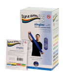 CanDo 106374 SupR Band, LatexFree, 5 Singles, 30 Piece Dispenser, Blue