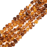 Freeform Disc Round Amber Natural Gemstone Freedom Chips Loose Beads 5-7mm for Jewelry Making DIY Handmade Craft 16 inch
