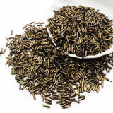 1440 Pcs Colored Glass Twisted Bugle Beads, 2 6mm Tube Beads for Jewelry Making, Earring, Necklace, Bracelet, Waist, Clothing A