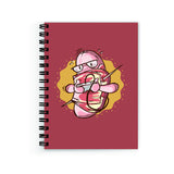 Plan To Gift Notebook Unruled Food Gamer Notebook Wire Bound Spiral Printed Pages:160 (Size A5)