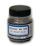 Jacquard Procion Mx Dye Undisputed King of Tie Dye Powder Bright Blue 2/3 Oz Cold Water Fiber Reactive Dye Made in USA