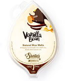 Shortie's Candle Company Vanilla Bean Natural Soy Wax Melts - 1 Highly Scented 3 Oz. Bar - Made with 100% Soy and Essential Frag