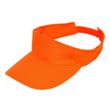 Zacharias Unisex Sunshade Visor Cap (FluorescentOrange;Free Size) (Pack Of 1)