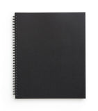 TRU RED Large Soft Cover Meeting Notebook, Black