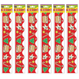 Teacher Created Resources Tcr4157-6 Scalloped Border, 2-3/16-Inch X 210-Ft, Christmas