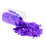 Mandala Crafts 20000 Purple Sequins for Crafts - 6mm Paillettes Sequins for Sewing - Purple Sequin Round Spangles with Holes Loo