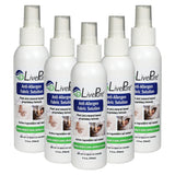 LivePure Anti-Allergen 3 OZ Fabric Spray for Household Surfaces. Plant-Based Allergy Spray for Dust Mites and Pet Dander. Fragra