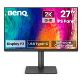 BenQ PD2706QN 272K QHD (2560x1440) Mac-Ready Monitors, IPS, 95% P3, 100% sRGB/Rec.709, Uniformity, 90W USB-C, 100Hz, Factory