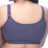 Trylo Front Open-Grey-36-D-Cup,GREY,36,B0C575T8VC