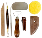 Potters Tool Kit Has All The Essential Tools For Cleaning, Trimming And Shaping Your Pottery Creation