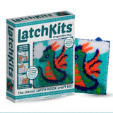 LatchKits Latch Hook Kits for Kids - Kids Crafts, Arts and Crafts, Yarn Art, Wall Hanging & Mini-Rugs, Craft Supplies, Pre-Cut Y