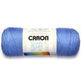Caron Simply Soft Brites Yarn, 6 oz, Berry Blue, 1 Ball