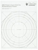 PlumEasy Patterns Hot Pad Interfacing Templates 12Pack