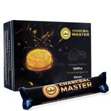 New Quick Light Charcoal By Charcoal Master - Instant Coal Disks - Incense Coal Tablets - Charcoal Disks - Set Of 100 Charcoal Disks Per Box - Quick Light Charcoal Briquettes (33Mm Capsule) -Like New