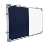 Eduway 2X3 Feet Notice Board/Pin Up Board/Bulletin Board/Display Board/Soft Board With Fabric For School, Office, Home With (30