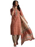 Libas Women'S Pure Cotton Kurta Set (366130R