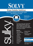 Sulky Of America Solvy Lightweight Water Soluble Stabilizer, 19.75 Inch x 1 Yard, Clear