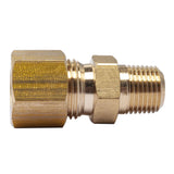 LTWFITTING Brass 5/16-Inch OD x 1/8-Inch Male NPT Compression Connector Fitting(Pack of 25)