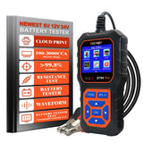 BT60 Pro Acclope Car Battery Tester with Cloud Printing 100-3000 CCA 6V 12V 24V AGM Lithium Gel Battery Checker Automotive Alter