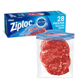 Ziploc Gallon Food Storage Freezer Bags, Grip n Seal Technology for Easier Grip, Open, and Close, 28 Count