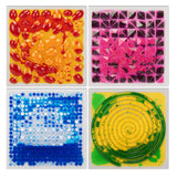 Art3d 12x12 Textured Liquid Sensory Flooring Tiles, Interactive Glossy Fusion Play Mats for Kids, Toddler, Teens, Stress Relief