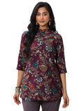 Libas Women'S Straight Kurtis (98007O_Burgundy Xxl)